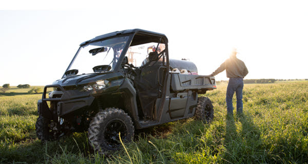 New Lineup of Can-Am Defender Side-by-Side Vehicles Provides the Perfect Work-Hard, Play-Hard Balance