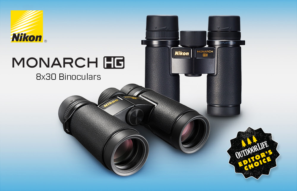 Nikon MONARCH HG 8×30 Wins Outdoor Life Editor’s Choice