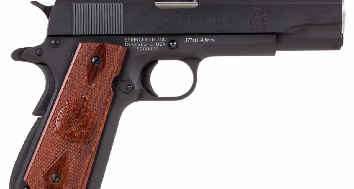 Air Venturi adds Officially Licensed Springfield Armory® Mil-Spec 1911 CO2 Pistol to Line Up
