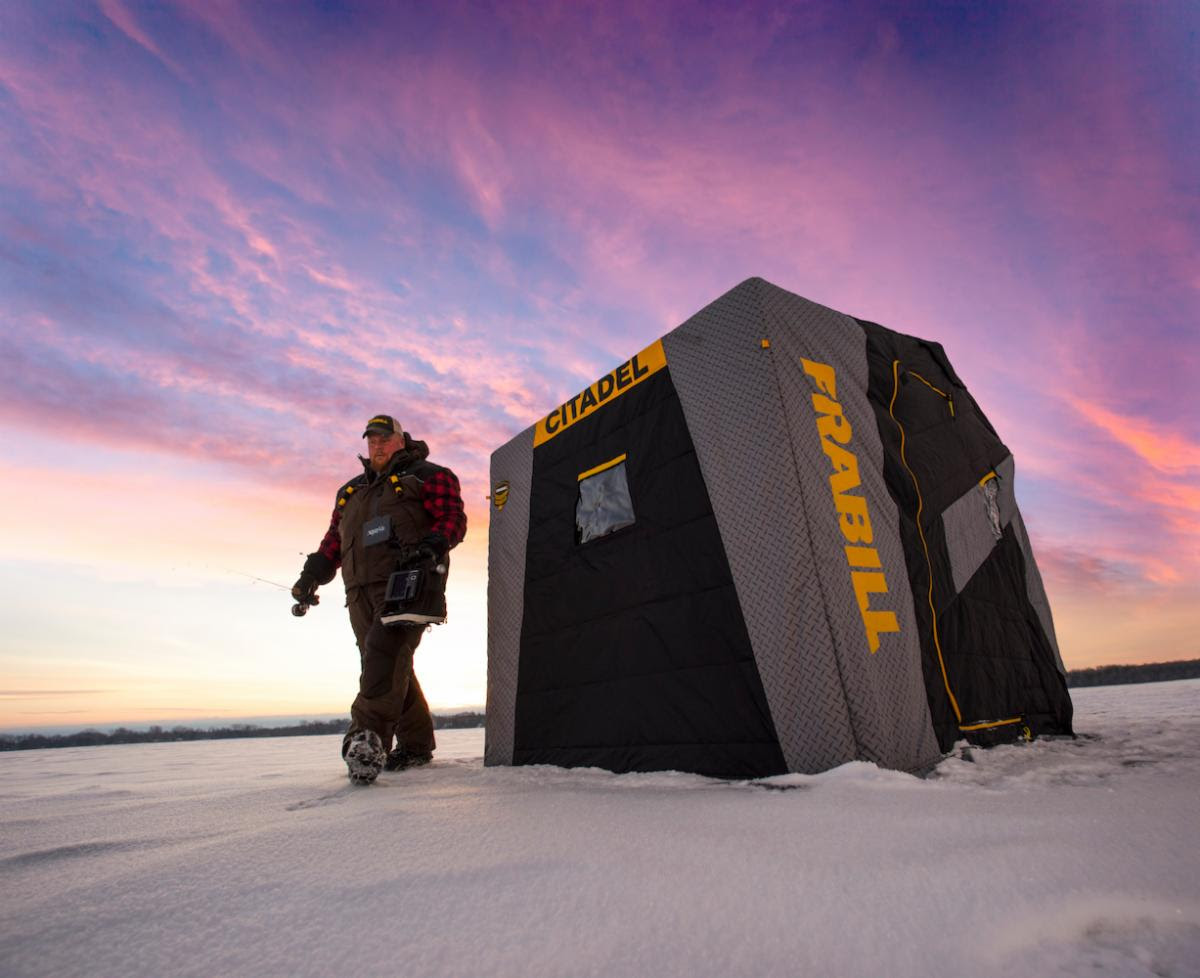 Get Ready for Ice Season with Frabill’s Flip-Over Shelters
