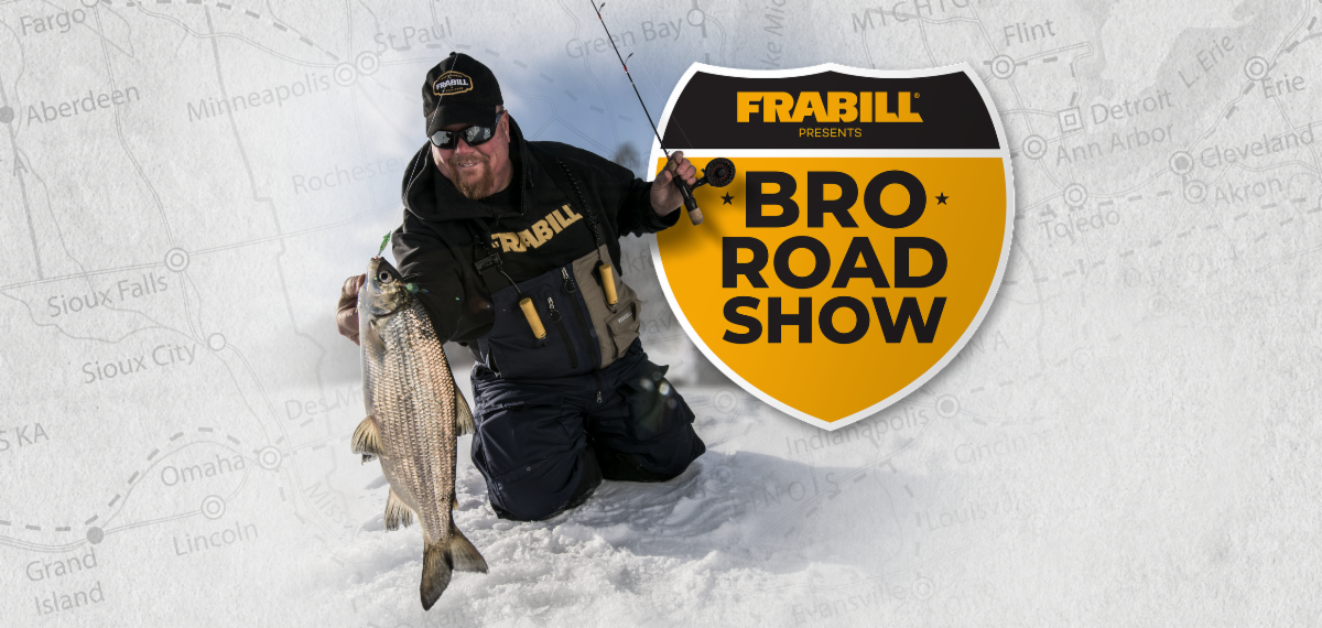 Frabill’s “Bro” Talks Ice Fishing at St. Paul Ice Show