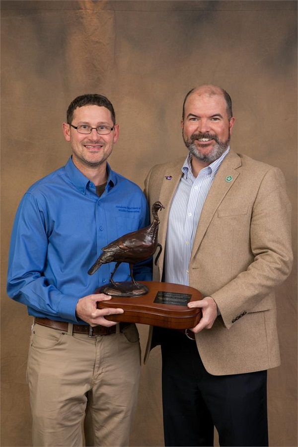 NWTF Presents Oklahoma Department of Wildlife Conservation with National Conservation Award