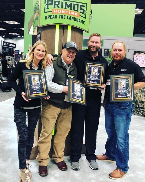 Primos Earns Five Readers’ Choice Gold Awards from Grand View Outdoors