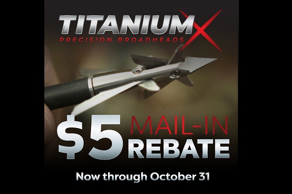 TITANIUM X™ Broadheads Mail-In Rebate Program