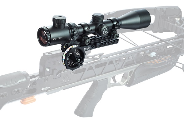 HHA SPORTS’ TETRA XB CROSSBOW SIGHT MOUNT WITH SCOPE IS PERFECT FOR TODAY’S ADVANCED CROSSBOWS