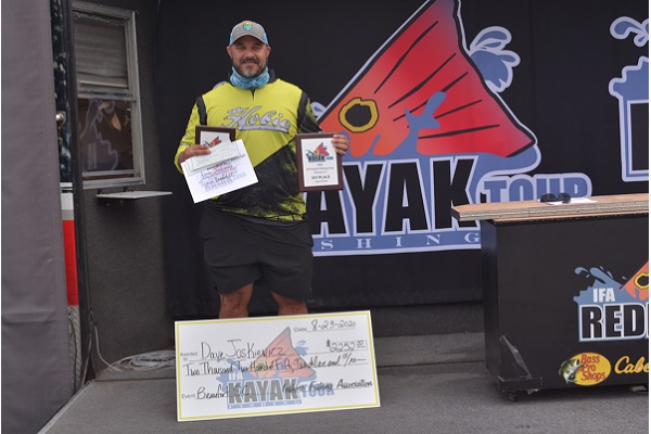 Jaskiewicz Wins IFA Kayak Fishing Tour Event at Beaufort, South Carolina
