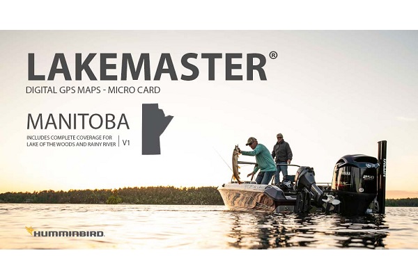 Humminbird® Launches LakeMaster® Manitoba Chart, Giving Anglers Access to High Definition Chart Coverage