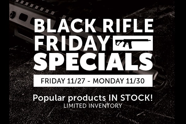 Black Rifle Friday Event Offers FDE BRN-180S Uppers, Hard-To-Find Items