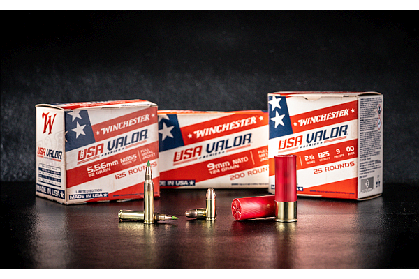 Winchester Launches USA VALOR™ Limited-Edition Ammunition, Aligns With Folds of Honor