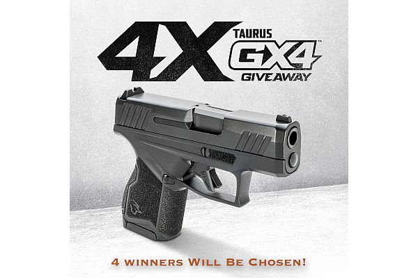 Taurus to Give Away Four GX4 Micro-Compact Pistols