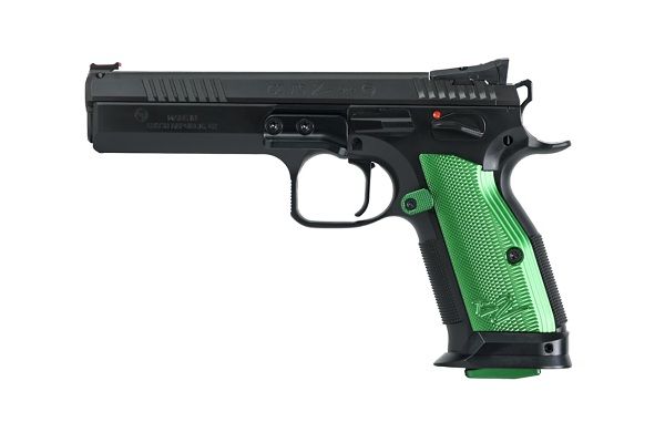 Shoot the New CZ TS 2 Racing Green Pistol and Fill the Competition with Envy
