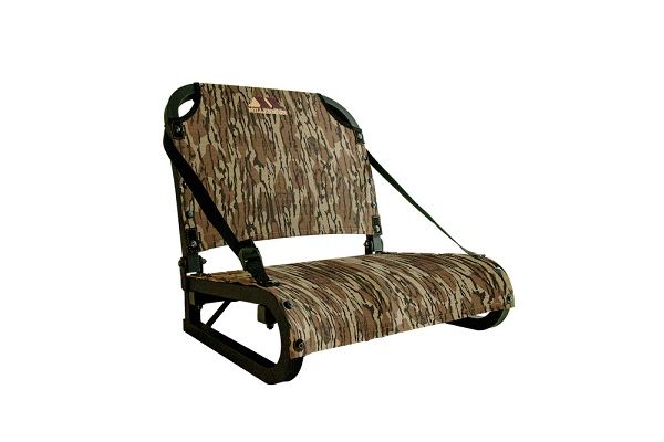 New for 2022, Millennium’s TU03 Field Pro Turkey Seat Is Now Available in Mossy Oak® Bottomland.