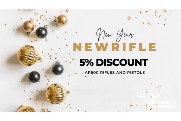 Bring in the New Year with a New Rifle or Pistol from Big Horn Armory