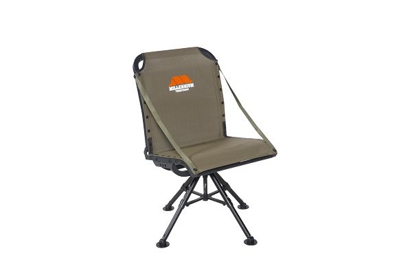 New for 2022, The Millennium G400 Ground Blind Chair Provides Extended Comfort for Serious Hunters