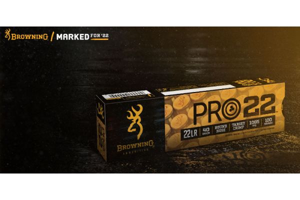Browning® Ammunition Introduces PRO22 Rimfire