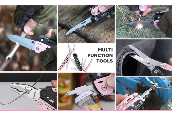 WORKPRO®  TOOLS 11-IN-1 MULTI-TOOL SUPPORTS NATIONAL BREAST CANCER FOUNDATION, INC. ®