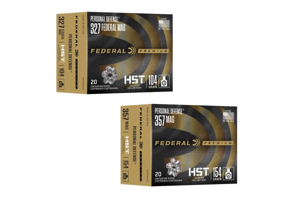Federal Ammunition Announces New Personal Defense HST in 357 Magnum and 327 Federal Magnum