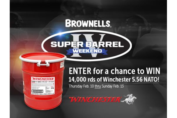 Brownells Super Barrel IV Gives Chance to Win 14K Rounds of 5.56