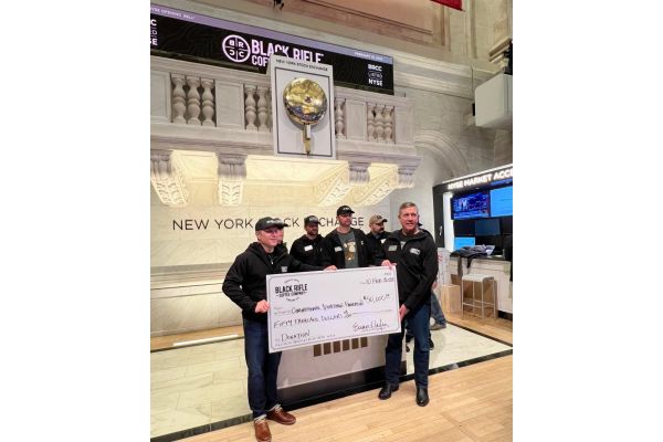 CSF President and CEO Jeff Crane Honored to Receive Donation on Behalf of BRCC at NYSE Debut