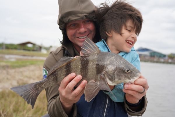 Families Brave Florida Storms to Catch First Fish