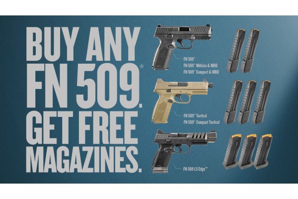 FN ANNOUNCES FREE FN 509 MAGAZINES PROMOTION