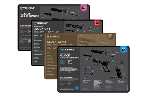 TekMat Introduces new GLOCK® Specific Gunsmithing Mats