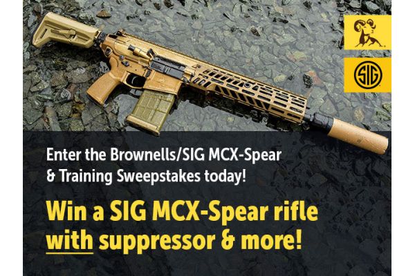 Brownells To Give Away SIG MCX-Spear & Training Package