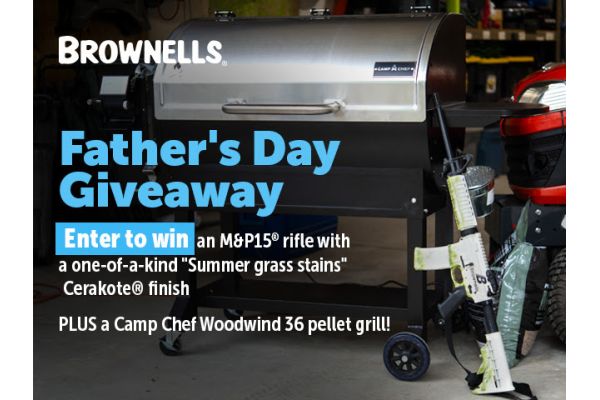 Brownells Giving Away Grass-Stained Rifle & Grill for Father’s Day