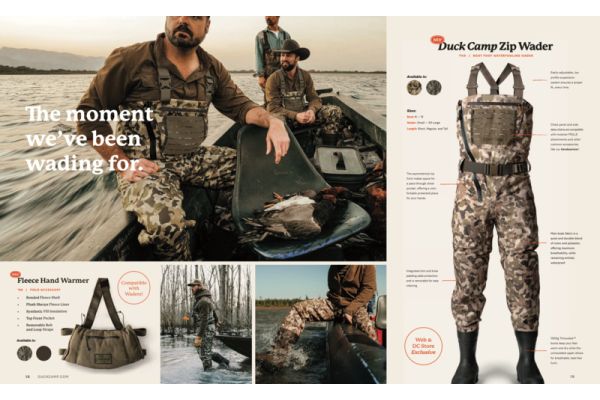 DUCK CAMP INTRODUCES NEW PREMIUM WATERFOWLING WADERS