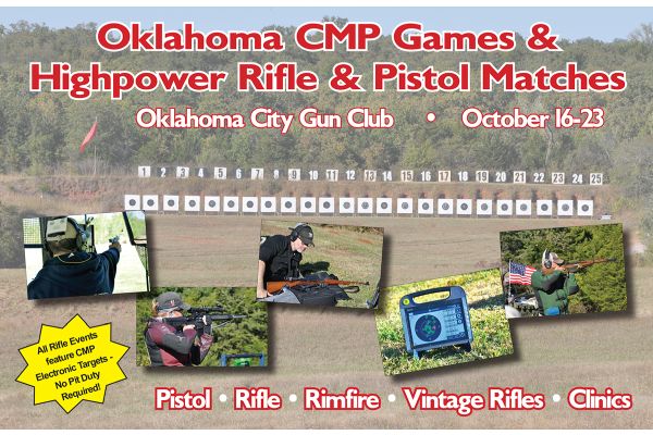 Register Today for CMP’s 2022 Oklahoma Games Rifle and Pistol Event