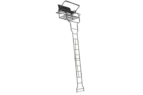 Share the Hunt in the Ol’Man Assassin 18’ Double Ladder Stand, Made to Share the Experience